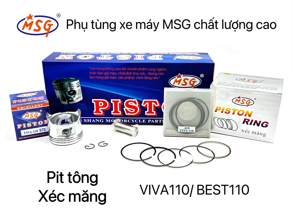 PISTON (Sản phẩm thêm loại xe mới)