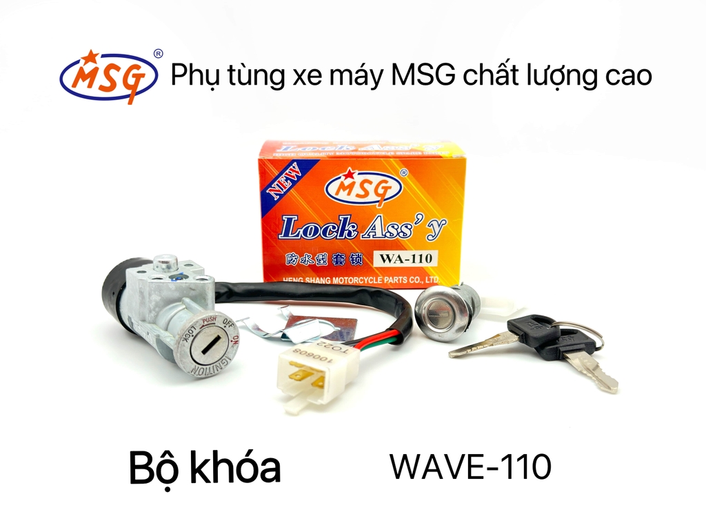 BỘ KHÓA (Sản phẩm Bộ Khoá thêm loại xe mới)