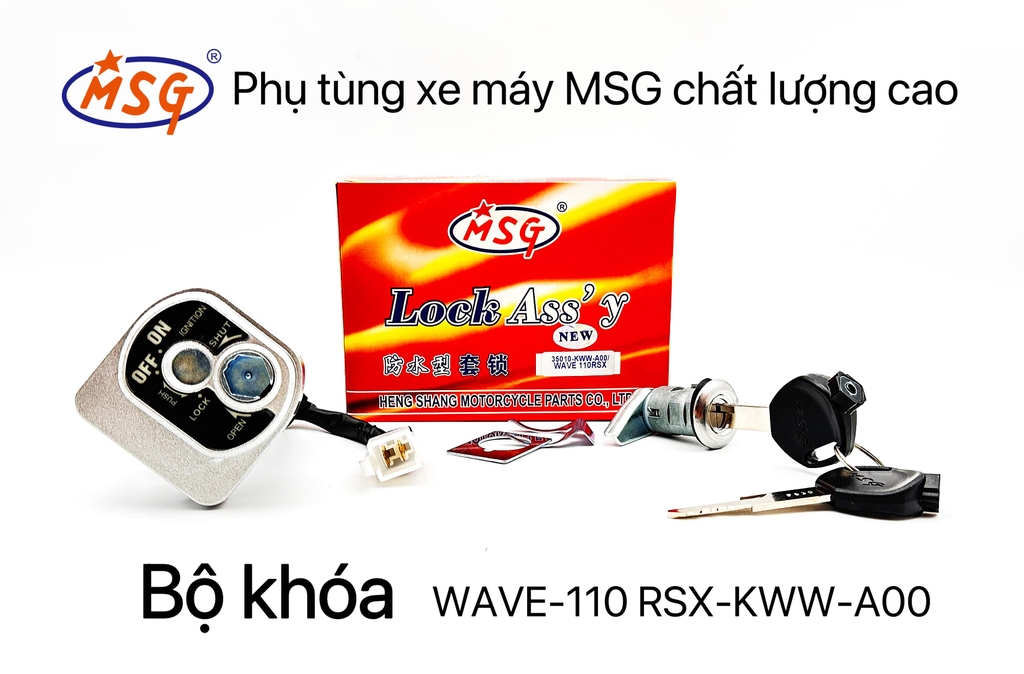 BỘ KHÓA (Sản phẩm Bộ Khoá thêm loại xe mới)