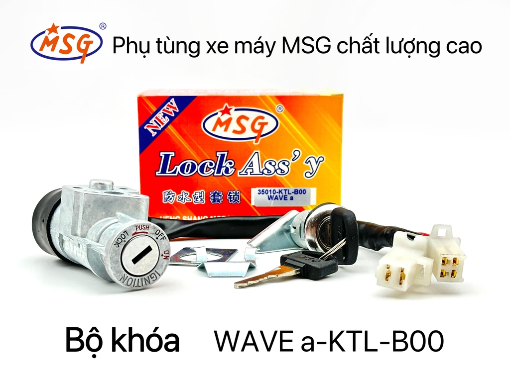 BỘ KHÓA (Sản phẩm Bộ Khoá thêm loại xe mới)