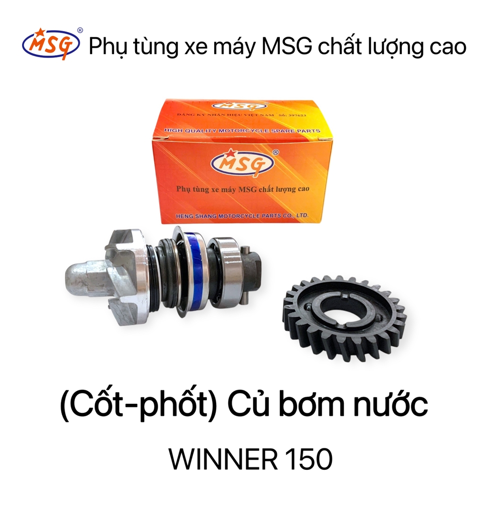 CỦ-CỐT BƠM NƯỚC (RỜI)  (Sản phẩm mới)