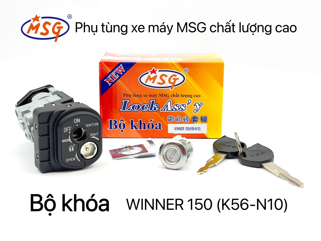 BỘ KHÓA (Sản phẩm Bộ Khoá thêm loại xe mới)