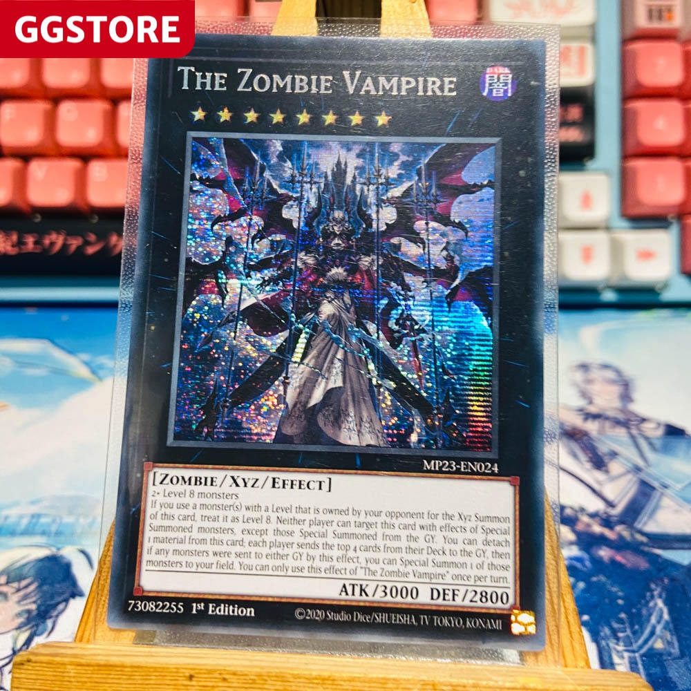 Yu-Gi-Oh! Zombie Vampire MP23-EN024 – Prismatic Secret Rare 1st Edition Sammelkarte