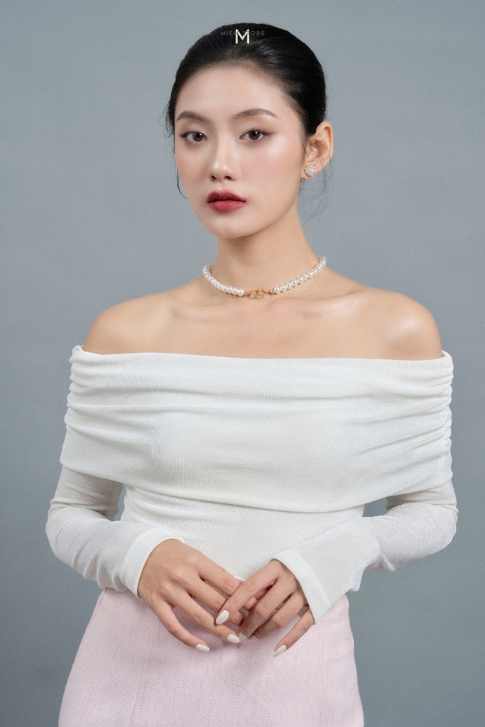 MIEN STORE ÁO THUN NỮ TRỄ VAI DÀI TAY TRƠN BASIC
