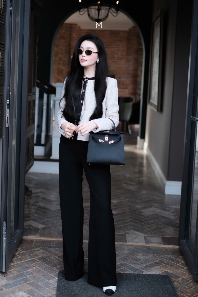 MIEN STORE ÁO KHOÁC NỮ MÙA ĐÔNG CHẤT DẠ FLORA WOMEN