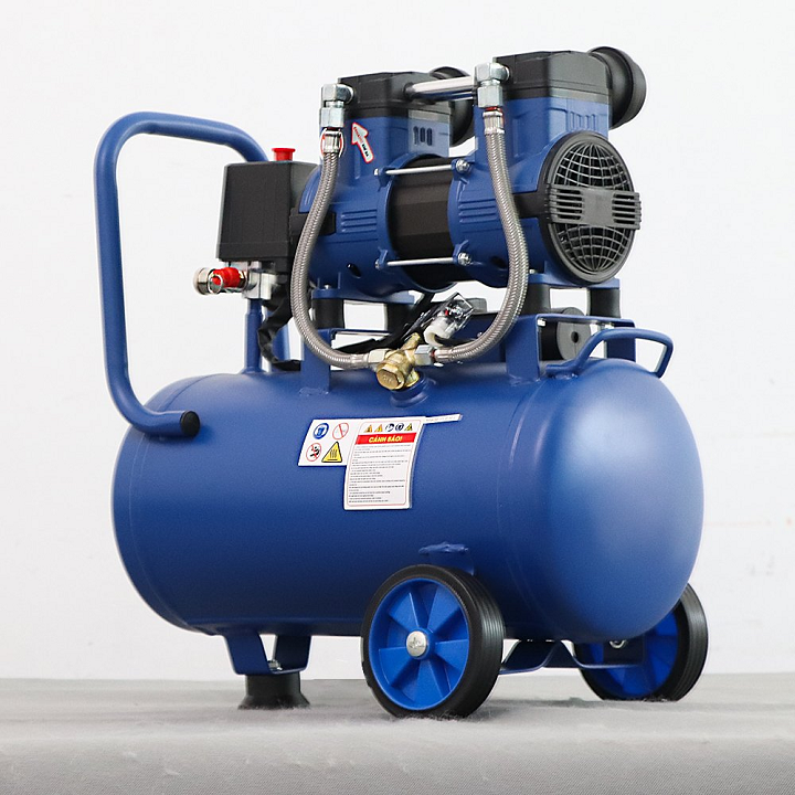 Máy Nén Khí Không Dầu 2HP 30L Hankil 30-2.0