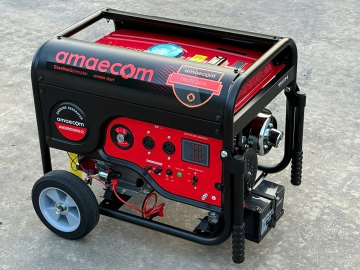 Máy Phát Điện Chạy Xăng 3KW Có Đề Amaecom AM3900EN-2