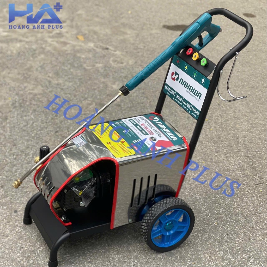 Máy Rửa Xe Cao Áp Nakawa 2.8KW 2175 PSI NK-HPC2800