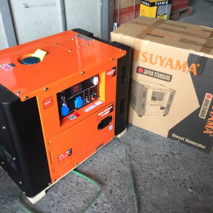 Máy Phát Điện Chạy Dầu Mitsuyama 5Kw TL-6900