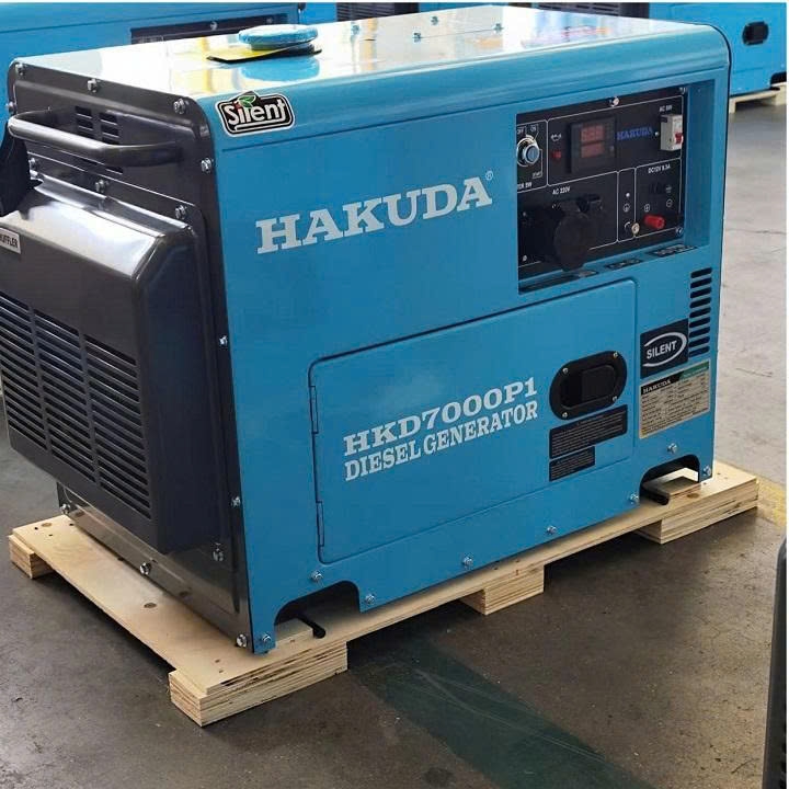 Máy Phát Điện 7Kw Dầu Hakuda HKD7000P1