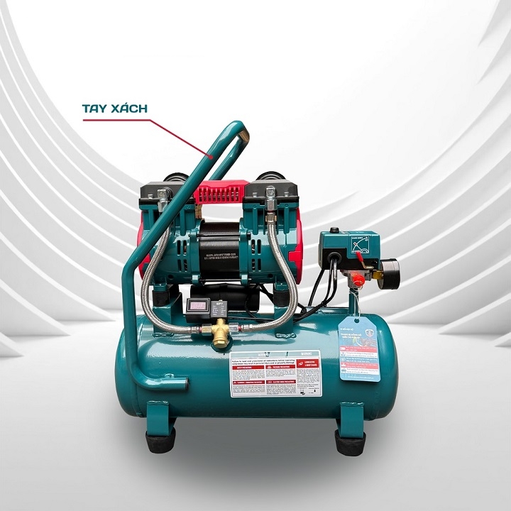 Máy Nén Khí Không Dầu Nakawa 1200W NKBH1615E 15L