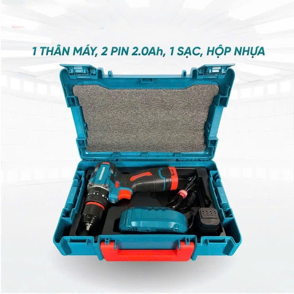 Máy Khoan Pin 3 Chức Năng 16v Nakawa NK-KD1610/60PLUS