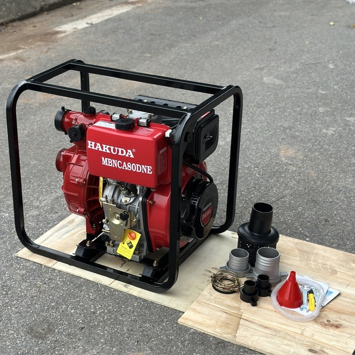 Máy Bơm Nước 10HP Cao Áp Hakuda MBNCA80DNE