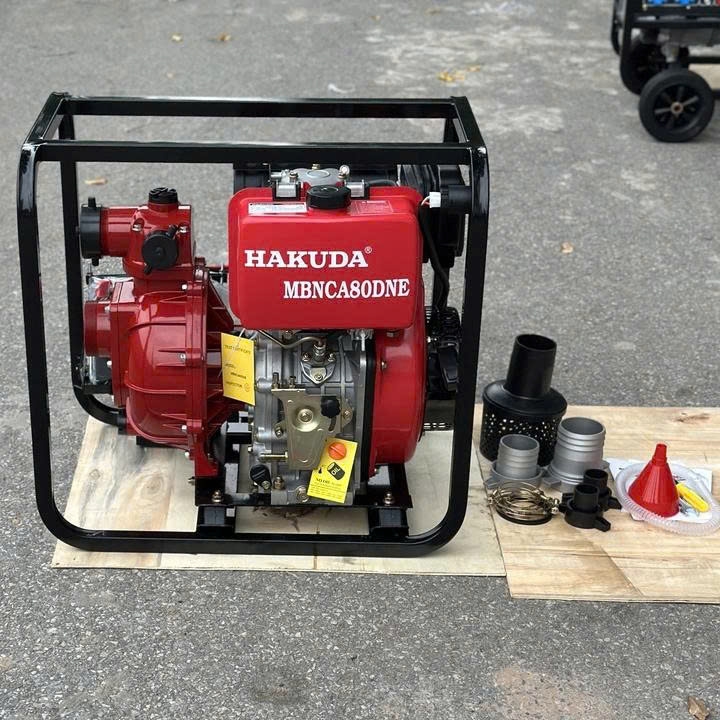 Máy Bơm Nước 10HP Cao Áp Hakuda MBNCA80DNE