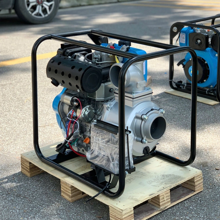 Máy Bơm Nước Chạy Dầu Diesel 6.3KW Hakuda HKD6300MBN100E