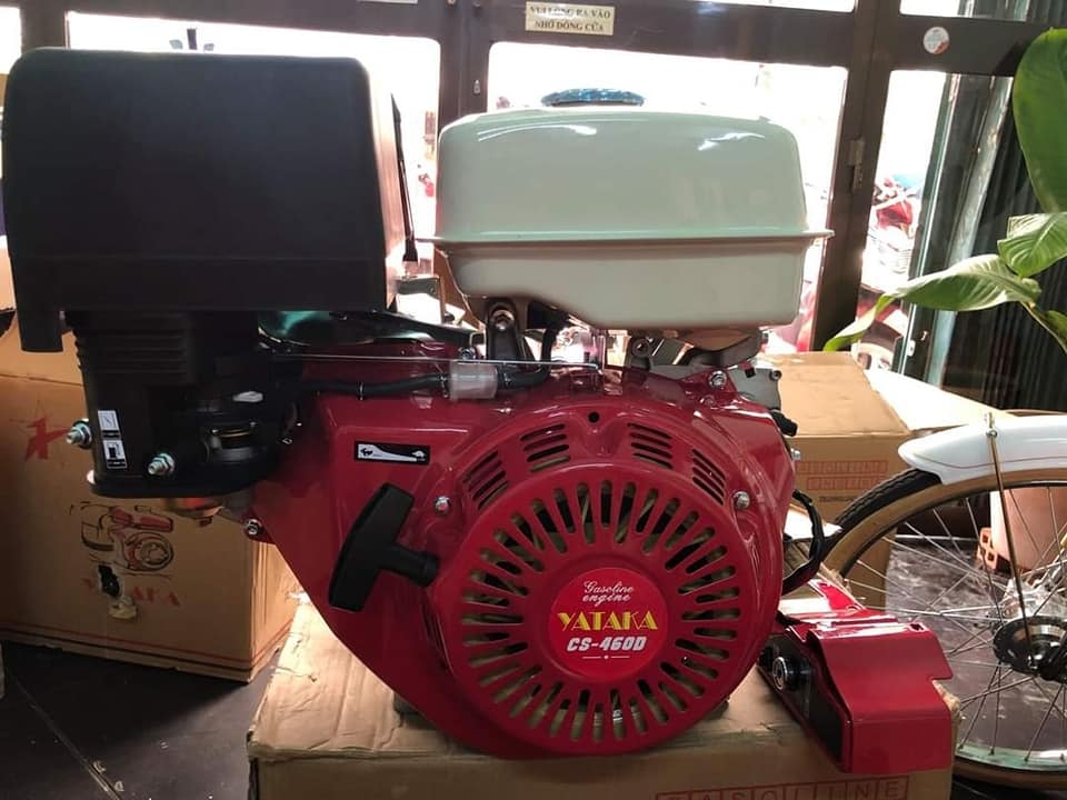Máy Nổ – Động Cơ Xăng 18HP Yataka CS-460C Tua Chậm