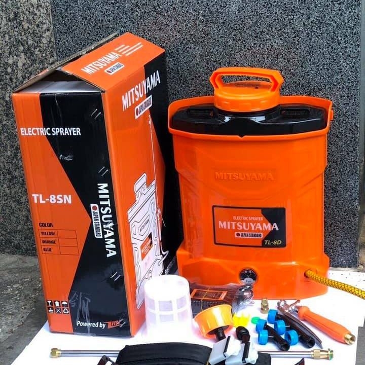 Bình Phun Xịt Điện Mitsuyama 8L TL-8D