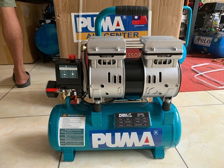 Máy Nén Khí Không Dầu Giảm Âm 1HP 12L Puma XH-600W-12L
