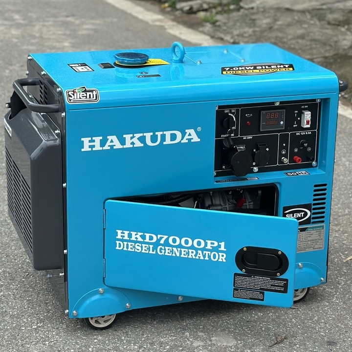 Máy Phát Điện Chạy Dầu Hakuda 7KW HKD7000P1