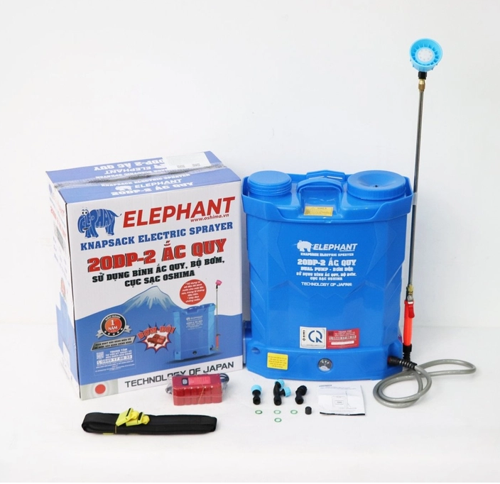 Bình Xịt Điện Đa Năng 20L Elephant 20DP