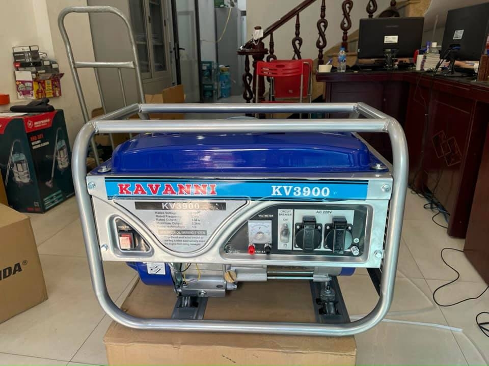 Máy Phát Điện Chạy Xăng Kavanni 3Kw KV3900