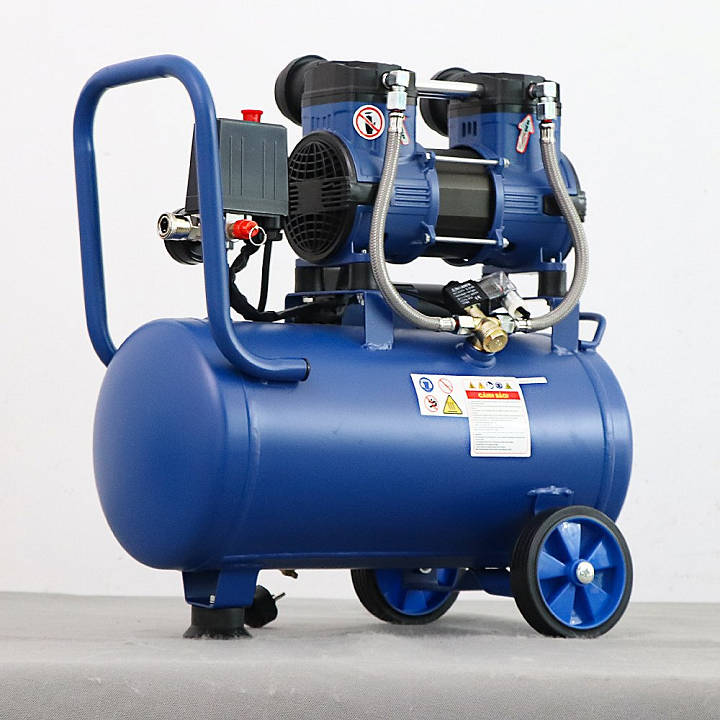 Máy Nén Khí Không Dầu 2HP 24L Hankil 24-2.0