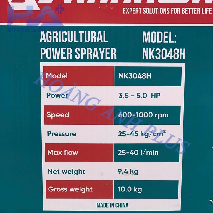 Đầu Xịt Áp Lực Nakawa 3.5HP NK-3048H