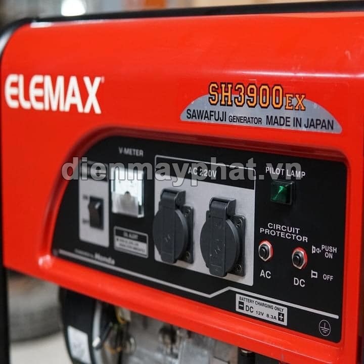 Máy Phát Điện Chạy Xăng Elemax 5KVA SH6500EX