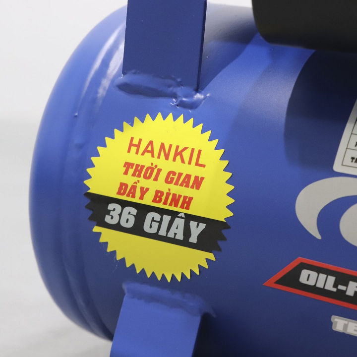 Máy Nén Khí Không Dầu 1.5HP 12L Hankil 12-1.5
