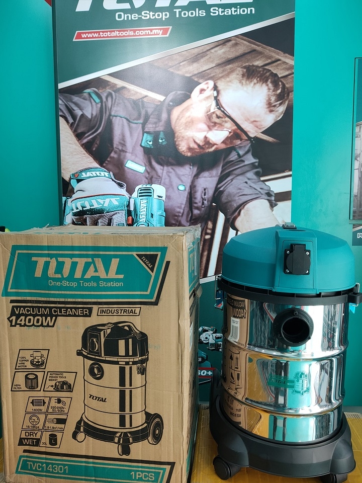 Máy Hút Bụi Total 30L 1400W TVC14301