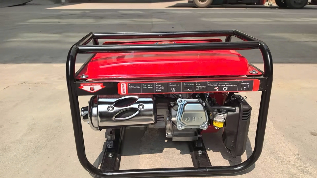 Máy Phát Điện Chạy Xăng 3KW Oshima MPD-3000-D Có Đề
