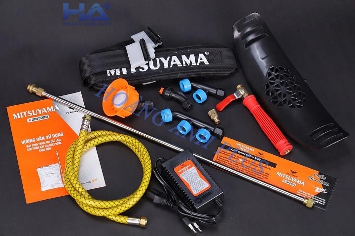 Bình Phun Xịt Điện Mitsuyama 20L TL-20TLS Bơm Đôi Platinum