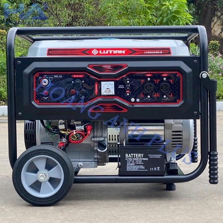Máy Phát Điện Chạy Xăng Lutian 5KW LT6500EN-9 Đề