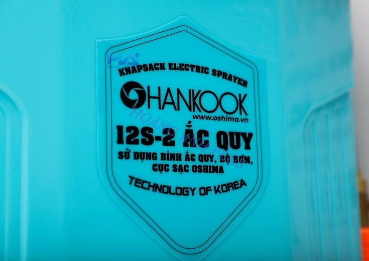 Bình Xịt Điện 12L Hankook 12S