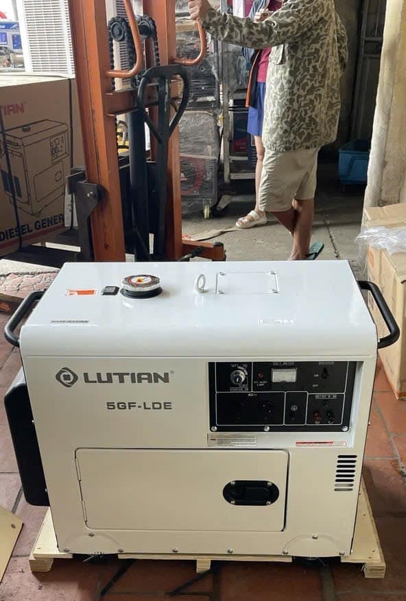 Máy Phát Điện Chạy Dầu Lutian 5Kw 5GF-LDE