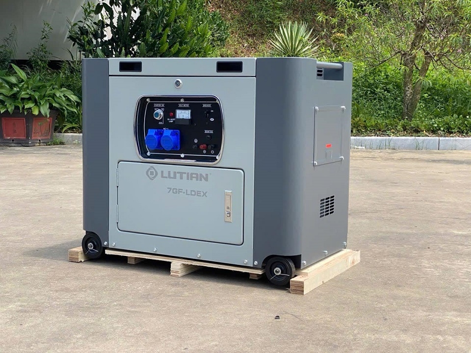 Máy Phát Điện Chạy Dầu Lutian 7Kw 7GF-LDEX