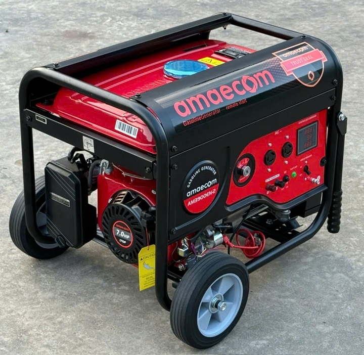 Máy Phát Điện Chạy Xăng 3KW Có Đề Amaecom AM3900EN-2