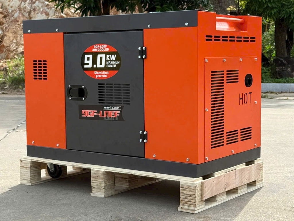 Máy Phát Điện Chạy Dầu Lutian 9KW 9GF-LDEF
