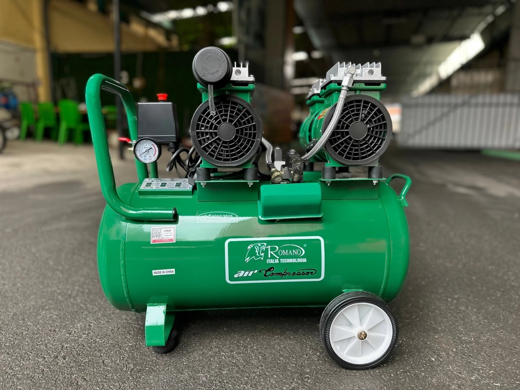 Máy Nén Khí Không Dầu Romano 1600W 50L RM1700/52
