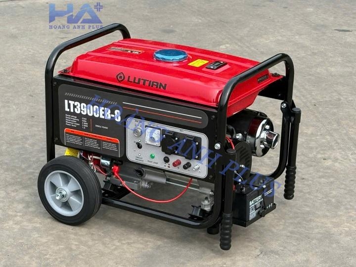 Máy Phát Điện Chạy Xăng Lutian 3KW LT3900EB-8 Đề