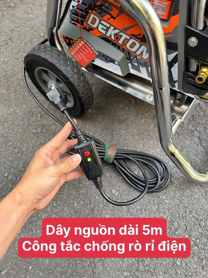 Máy Rửa Xe Rulo Dekton 1350W DK-CWR3001 Promax