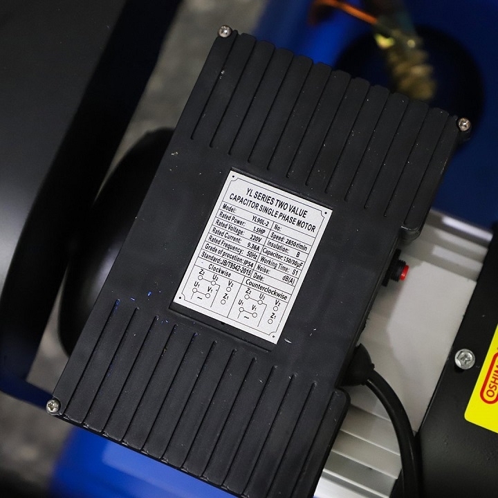 Máy Nén Khí Dây Đai 1.5HP 80L Oshima