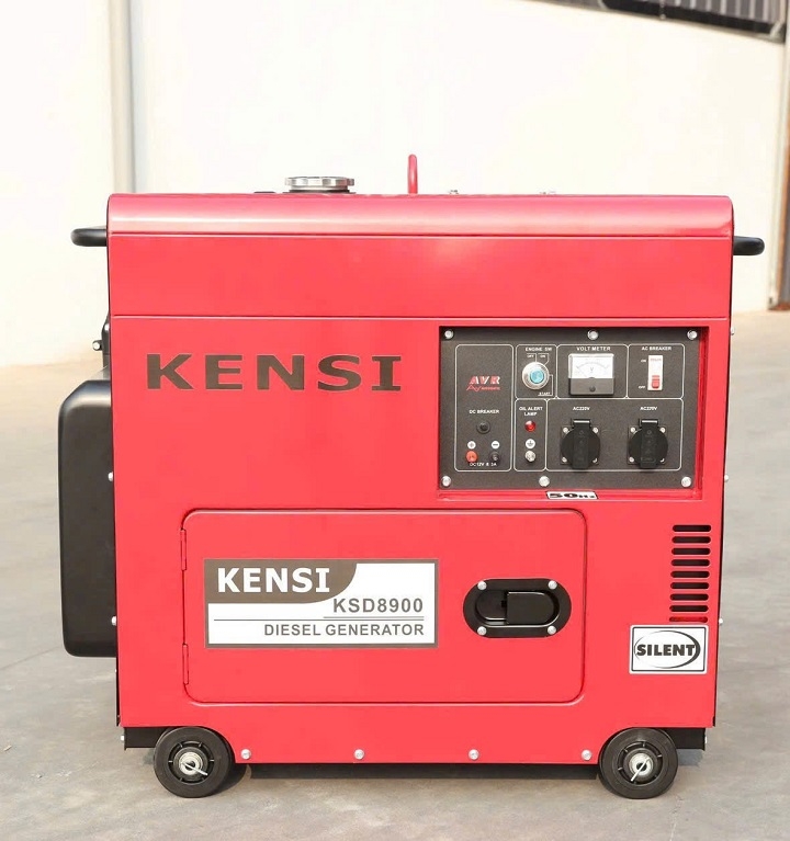 Máy Phát Điện 5KW Kensi KSD6900 Chạy Dầu