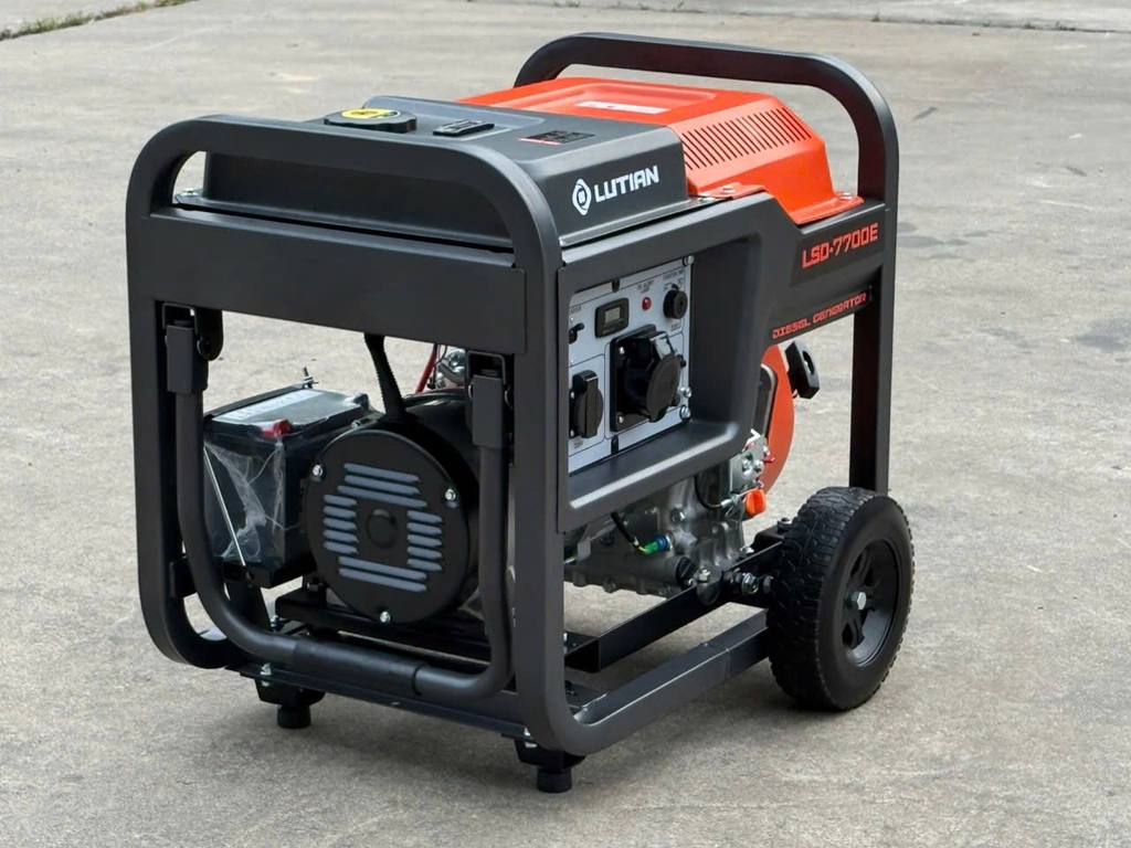 Máy Phát Điện Chạy Dầu Lutian 7KW LSD-7700E