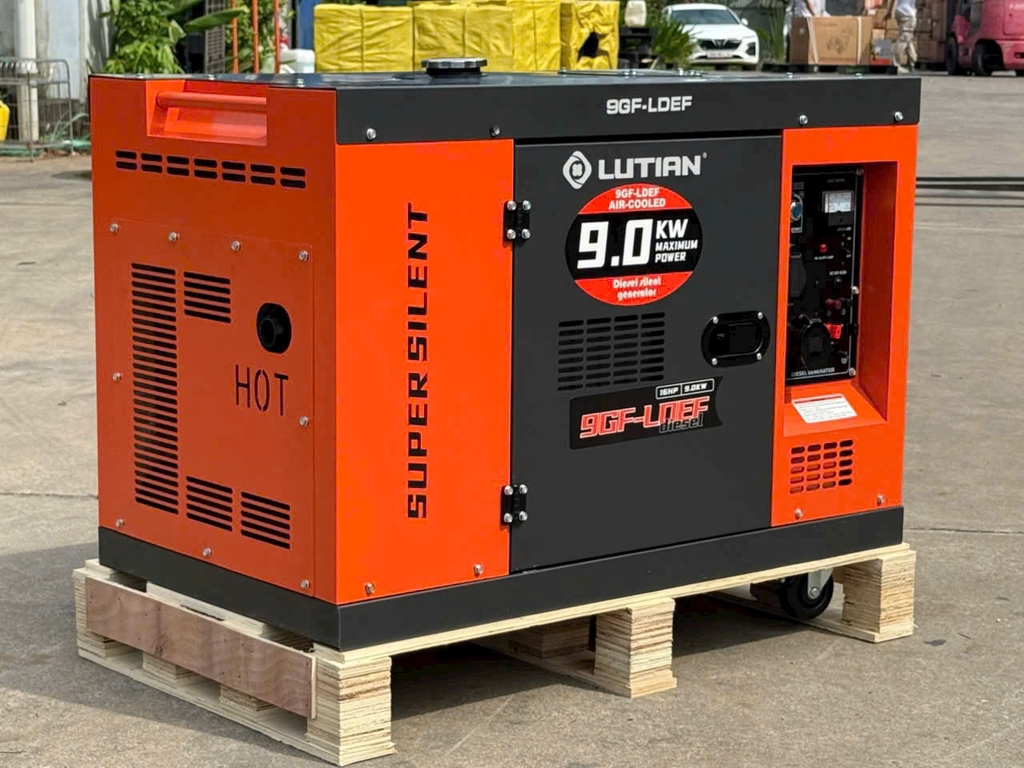 Máy Phát Điện Chạy Dầu Lutian 9KW 9GF-LDEF