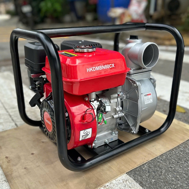 Máy Bơm Nước Chạy Xăng 4.6KW Hakuda HKDMBN80CX