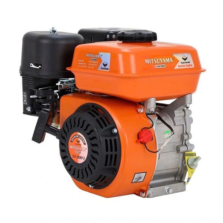Động Cơ Xăng Mitsuyama Platinum 6.5Hp TLP-200RP-2 Tua Chậm