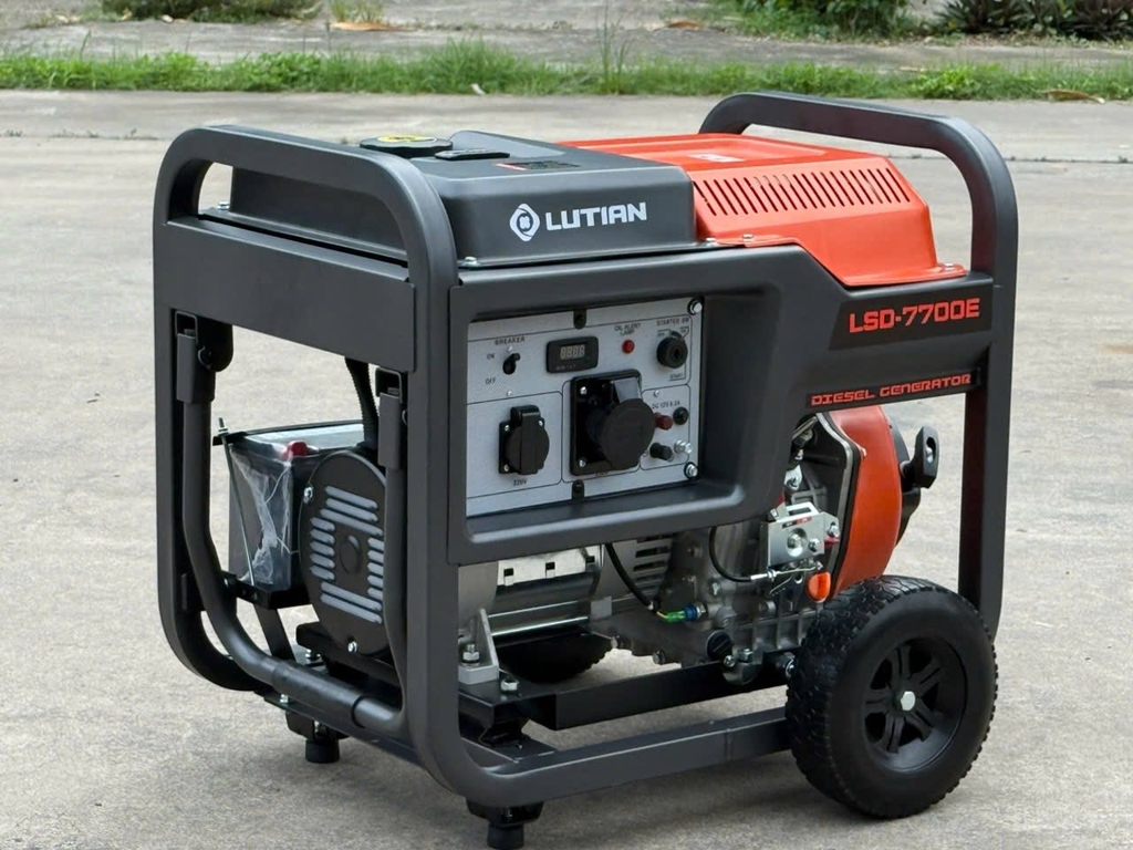 Máy Phát Điện Chạy Dầu Lutian 7KW LSD-7700E