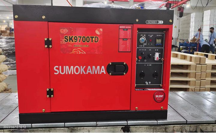 Máy Phát Điện Chạy Dầu Sumokama 6Kw SK9700TD