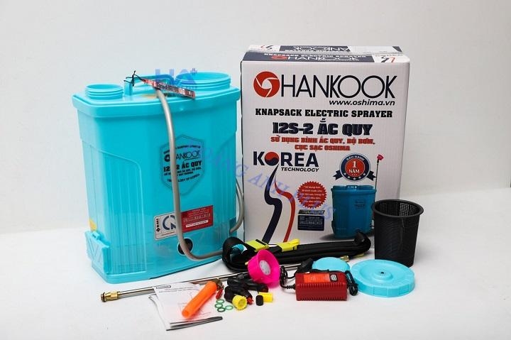 Bình Xịt Điện 12L Hankook 12S